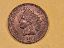 Red-Brown Uncirculated 1903 Indian Cent