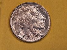 Very Choice Brilliant Uncirculated 1930-S Buffalo Nickel