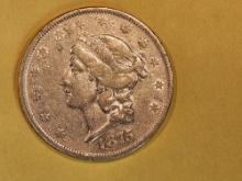 GOLD! 1875-S Type 2 Liberty Head Gold Twenty Dollars