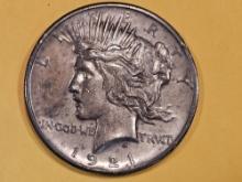 ** KEY DATE ** 1921 Peace Dollar