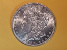 Choice Brilliant Uncirculated 1881-O Morgan Dollar