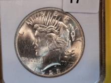 NGC 1923 Peace Dollar in Mint State 64