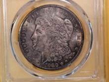 PCGS 1880-S Morgan Dollar in Mint State 63