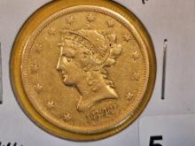 * GOLD! Better Date 1842 Liberty Head Gold Ten Dollars