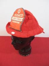 Texaco Fire Chief Gasoline Promotional Felt Fire Hat