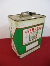 Farm Lube 2 Ga. Advertising Can