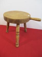 Classic 3-Legged Milking Stool