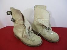 WWII US Army 10th Mountain Felt Bottom Boots