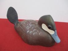 *SPECIAL DECOY-Signed Tom Martindale Hand Carved Wooden Rudy Duck Decoy