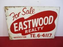 Eastwood Realty Middleton, WI Vintage Metal Sign