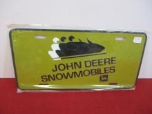 1976 John Deere Snowmobiles Novelty Plate