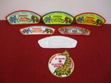 Baraboo, WI Circus Heritage Patches-Lot of 7