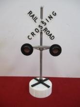 Custom Made Battery Operated Railroad Crossing sign