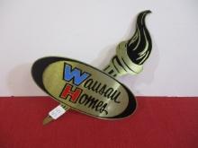 Wausau Homes Metal Advertising Tag