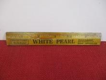 White Pearl Milwaukee, WI 6" Advertising Ruler