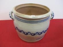 10 Ga. Cobalt Stoneware Crock