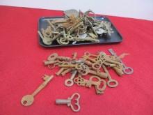 Antique & Vintage Key Mixed Lot