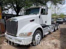 2009 Peterbilt 386 T/A Daycab Truck Tractor