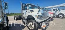 2013 International 7500 T/A Cab & Chassis Truck