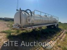 2011 VE Enterprises 130BBL T/A Vacuum Trailer