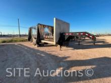 2014 PJ Gooseneck T/A Flatbed Trailer