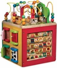 Activity Cube With Farm Theme - Educational Wooden Toys For Toddlers And Kids, $99.99 MSRP