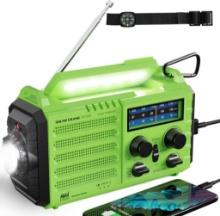 CR1009 Hand Crank Solar NOAA Weather Emergency Radio, $49.99 MSRP