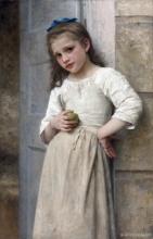 William Bouguereau - Yvonne Sur Le Pas De La Porte