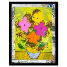 Flower and Sun by Mr. Brainwash Original