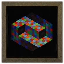 Gestalt de la serie Hommage A LHexagone by Vasarely (1908-1997)