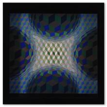 Cheyt - Stri - Ton de la serie Structures Universelles De LHexagone by Vasarely