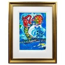 La Sirene Au Pin by Chagall (1887-1985)