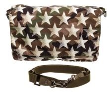 Valentino Camouflage Camustars Messenger Bag