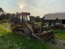 Cat Model 953 Supertrak Track Loader With Fecon Mulching Head, Under 500 Hours On New Mulching Drum