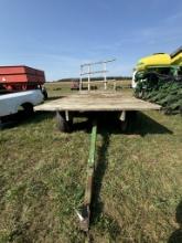 8 X 18' HAY WAGON W/ JOHN DEERE GEAR