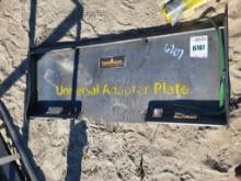 Skid Steer Universal Adapter Plate, Landhonor, Unu