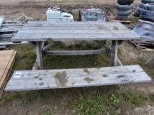 Wooden Picnic Table