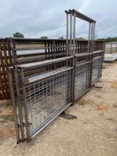 14'X15" Shee/Goat Panel with 4' Gate - ONE PER LOT