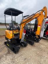 Unused Miva VA15P Mini Excavator - Gas-Powered