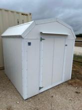 New 80"X80" Polar Shed 26 Gauge Steel Frame Double Wall Panels and Roof 1 3/4" R18 Insulation