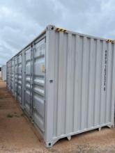 40' One Trip Hi-Cube Container with 4 Sets of Side Doors MMPU1035348