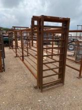 24' Cattle Alley with Slide Gates on Each End