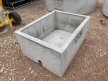 Cox Concrete Water Trough 3'W X 20" D X 4' Long