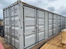 40' One Trip Hi-Cube Container with 4 Sets of Side Doors ZXJU0090566