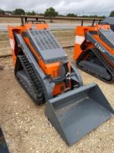 Unused EINGP Ride-On Mini Track Skid Steer - Gas-Powered