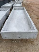 Unused Cox 3'X10' Concrete Feed Trough - ONE PER LOT