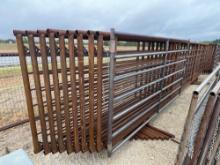 10 - 24' Freestanding Cattle Panels - One with 10' Gate TEN TIMES THE MONEY MUST TAKE ALL