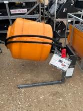 Cement Mixer for Skid Steer - Rotary Type