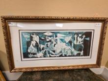 Pablo Picasso Titled Guernica 396 /500 51in wide 28in tall