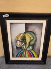 Jason Roybal Framed Art 279n Tall 25in Wide